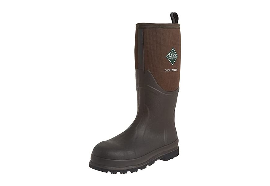 muck chore steel toe work boot