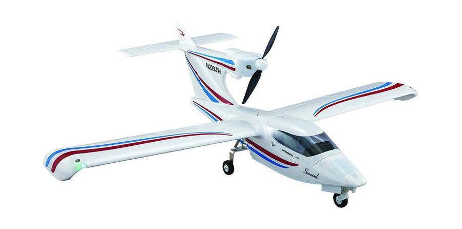 flyzone seawind electric powered seaplane