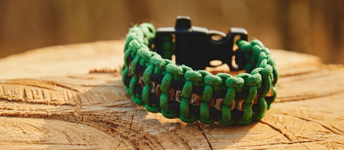 men's survival bracelet