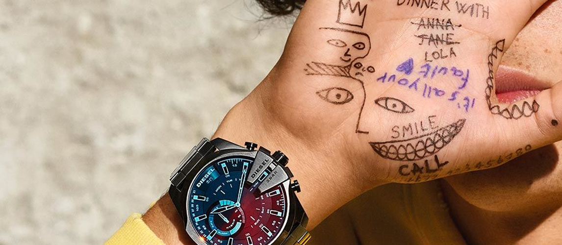 diesel casual watches