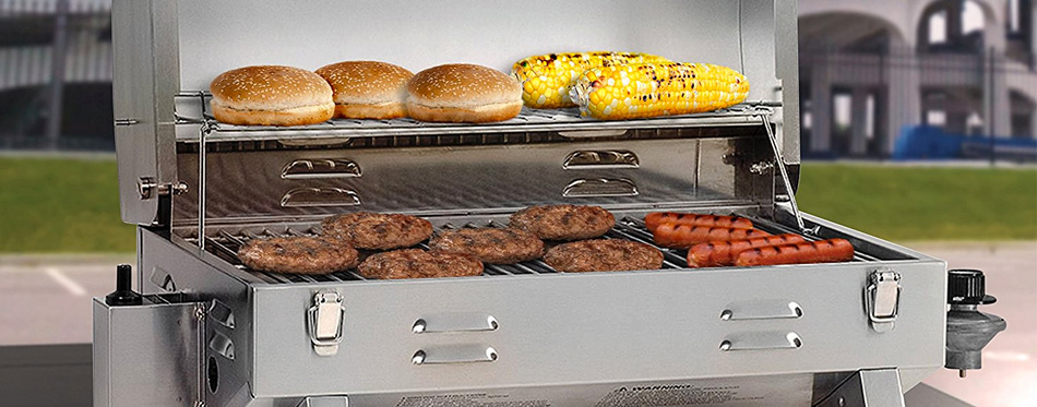 cooking food using bbq