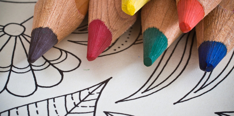 Colored Pencils, Pens, & Markers for Adult Coloring Books - Awake & Mindful