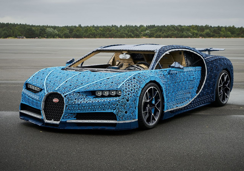a lego bugatti