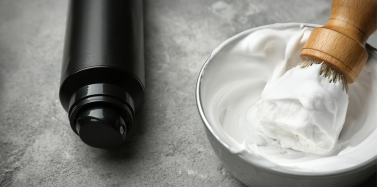 shaving ball and deodorant