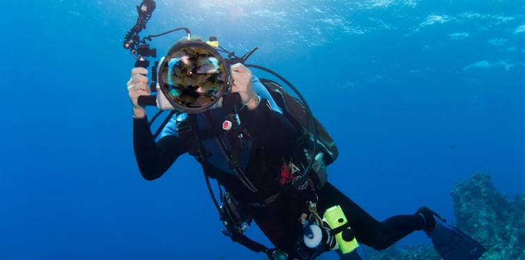 underwater photographer