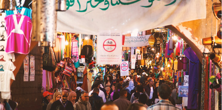 people doing shopping