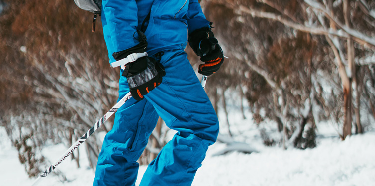 ski gloves