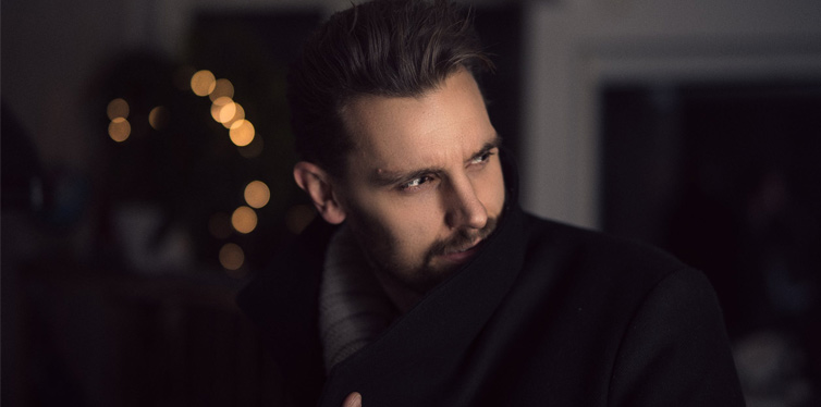 man in a coat