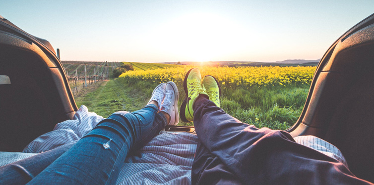 people in the neature