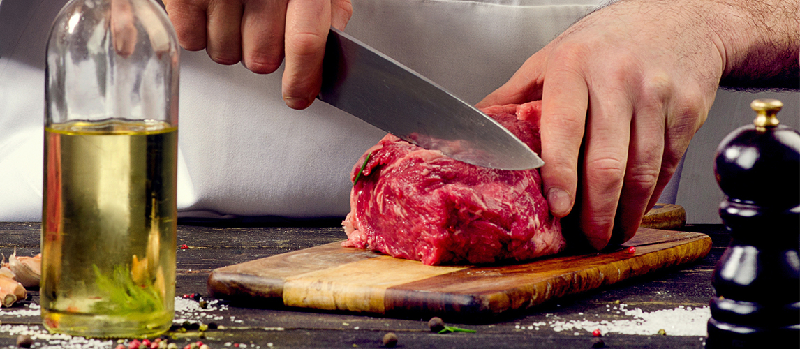 Forschner 12 Cimeter Granton Edged Knife For Butchering Meat - Melton  Tackle