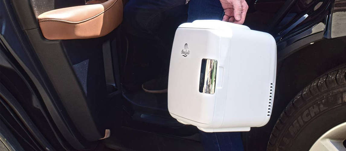 cooler box with car charger