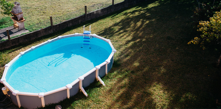above ground home pool