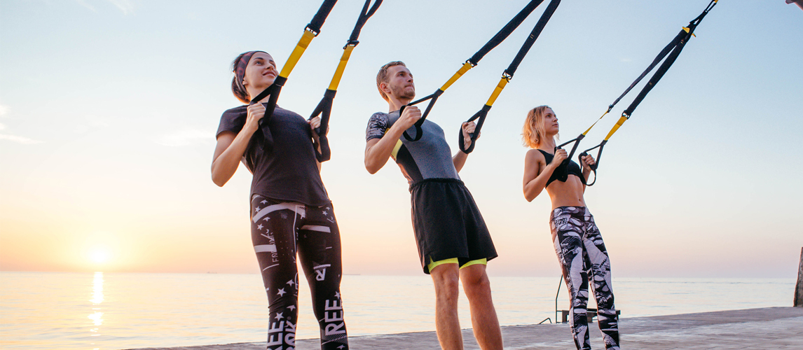 Outdoor тренировки с TRX