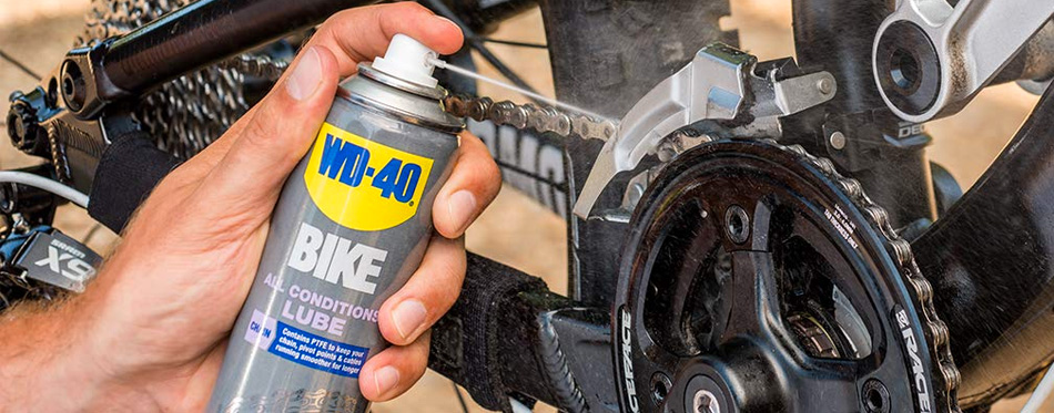 silicone lube on bike chain