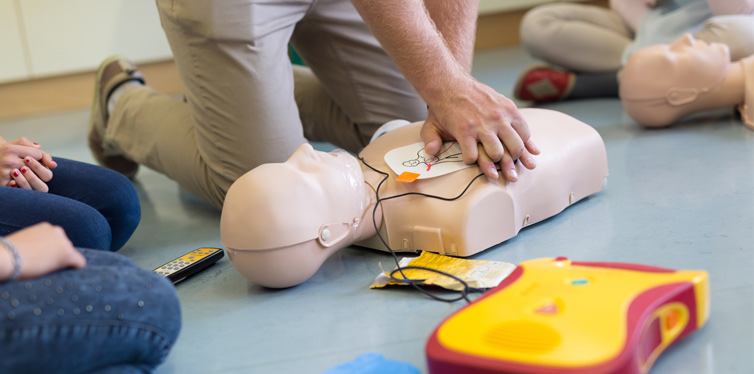 using a defibrillator