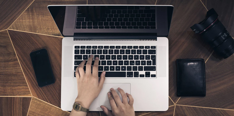 man at the computer