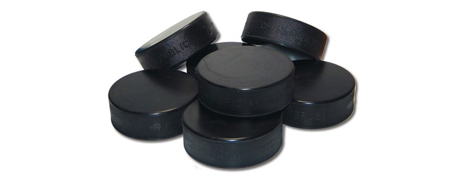 A&R Rubber Construction Floor Hockey Puck Best Quality and Durable IFLPUCK 