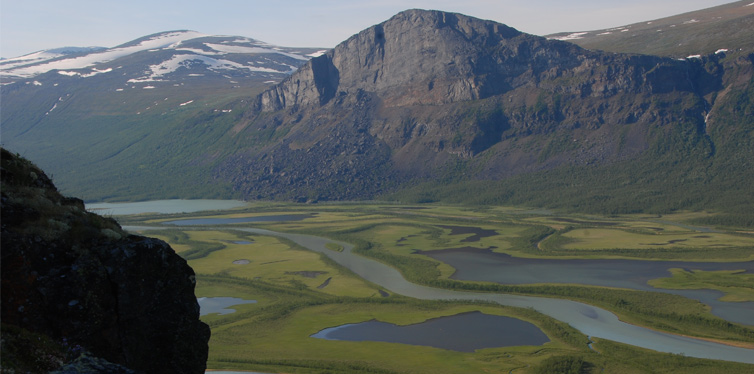 sarek national park, sweden 