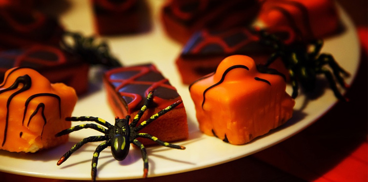 creepy food decorations