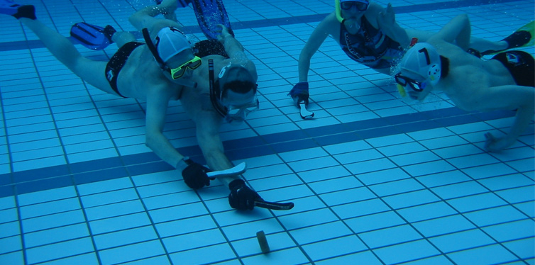 underwater hockey