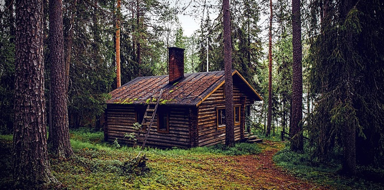 a vacation cabin