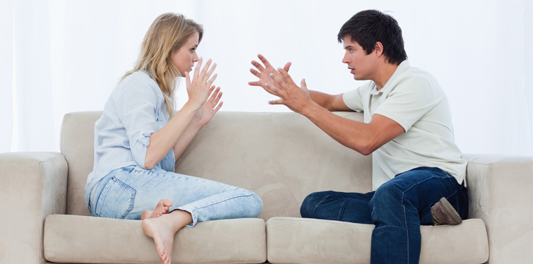 couple having an argument
