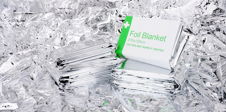 foil blankets