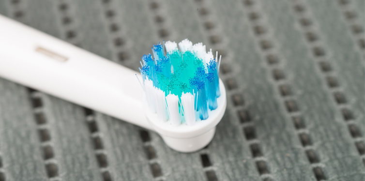 part of electric toothbrush