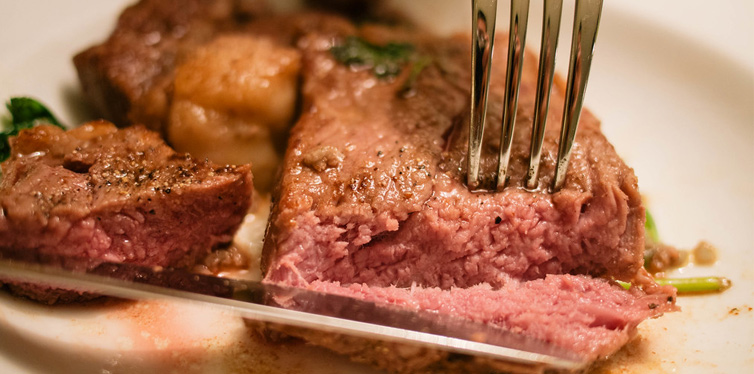 sous vide steak