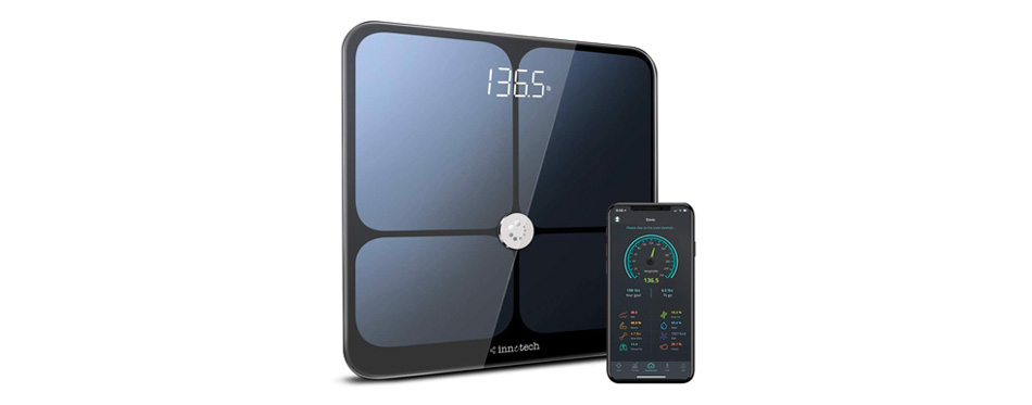 Precision Body Fat Scale with Backlit LCD Digital Bathroom Scale For Body  Weight, Body Fat,Water,Muscle,BMI,Bone Mass and Calorie,13 User Recognition  400 lbs Capacity,Fat Loss Monitor,Black 