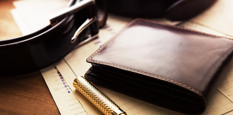 leather wallet