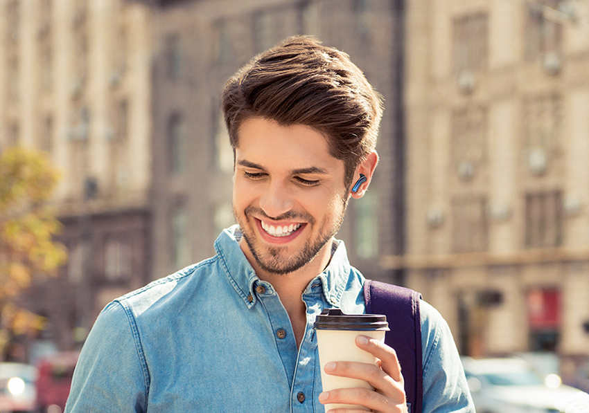 zenpods ultralight wireless earbuds with active noise cancellation