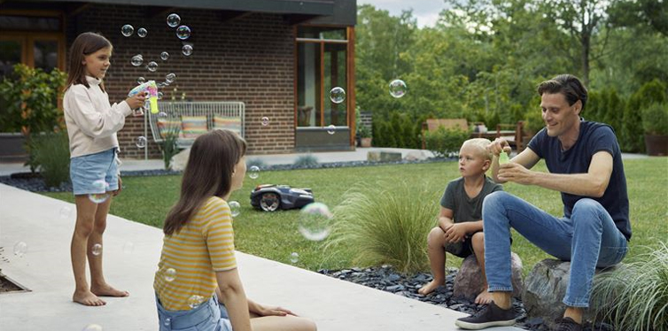 husqvarna robotic lawn mowers