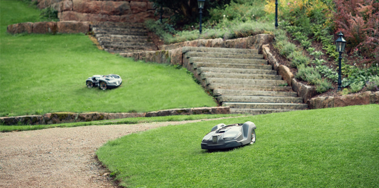 husqvarna robotic lawn mowers