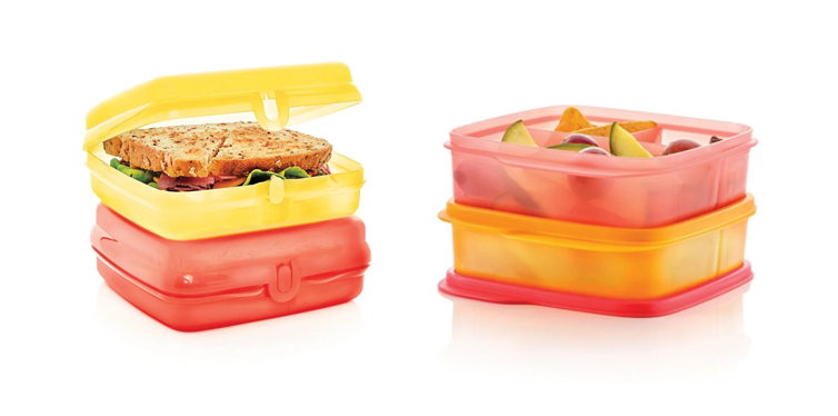 tupperware's eco+ containers