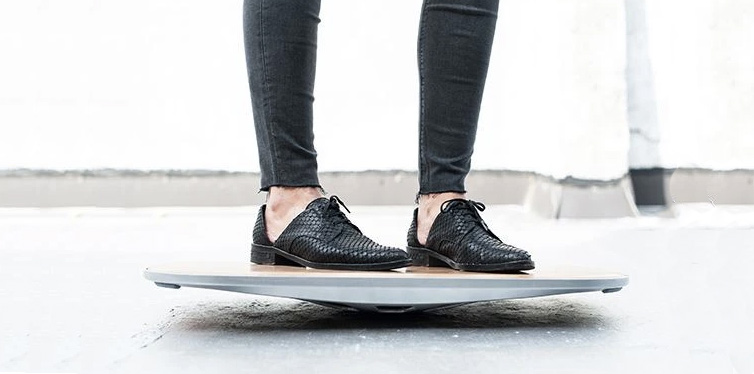 fluidstance standing desk balance board