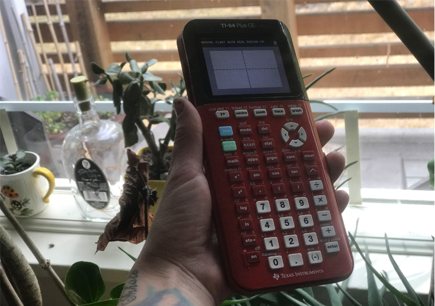 texas instruments ti-84 plus ce color graphing calculator