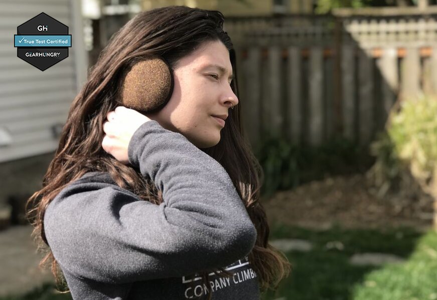 180s american wool behind-the-head ear warmer