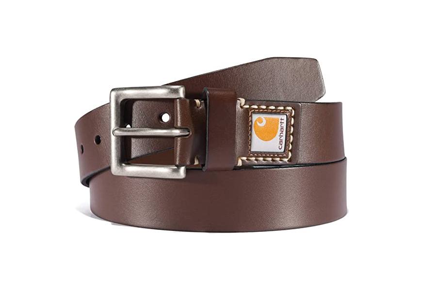 carhartt signature casual leather belt