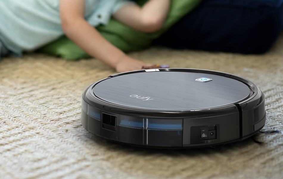 a robotic vacuum cleaner