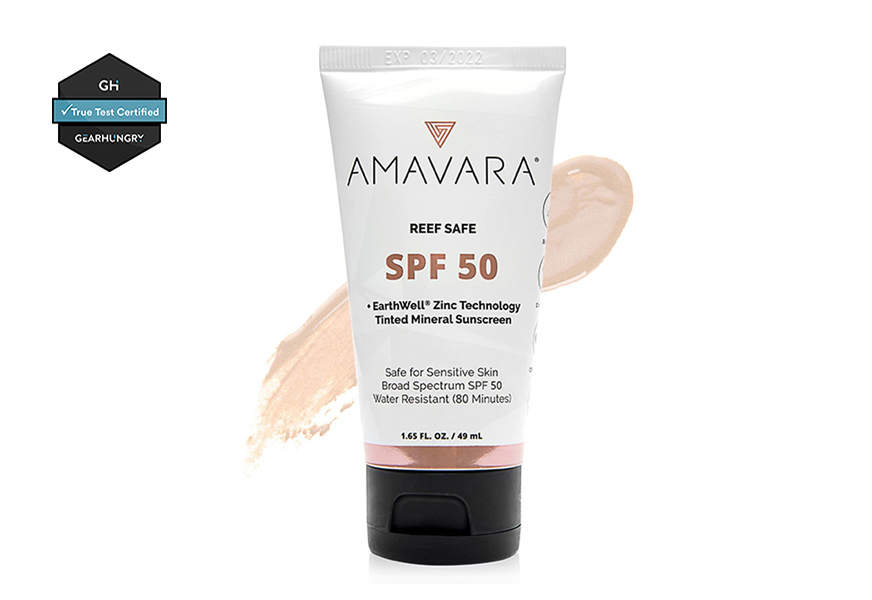 amavara tinted mineral sunscreen SPF 50