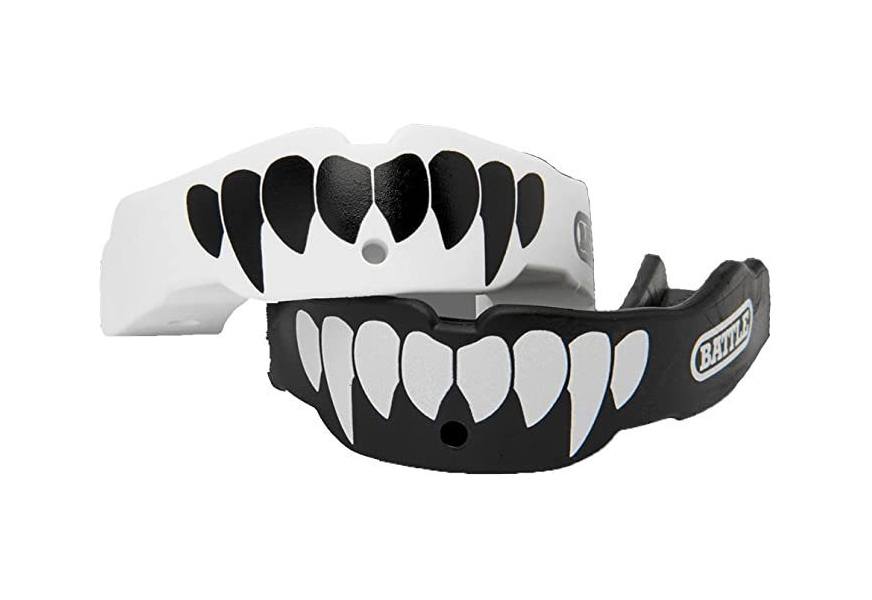 Shock Doctor Trash Talker Basketball Mouthguard. Low Profile Mouth Guard for Basketball. Easy Talking, Breathing (Adult, Clear) : Sports & Outdoors