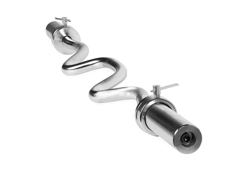 cap barbell olympic super curl bar