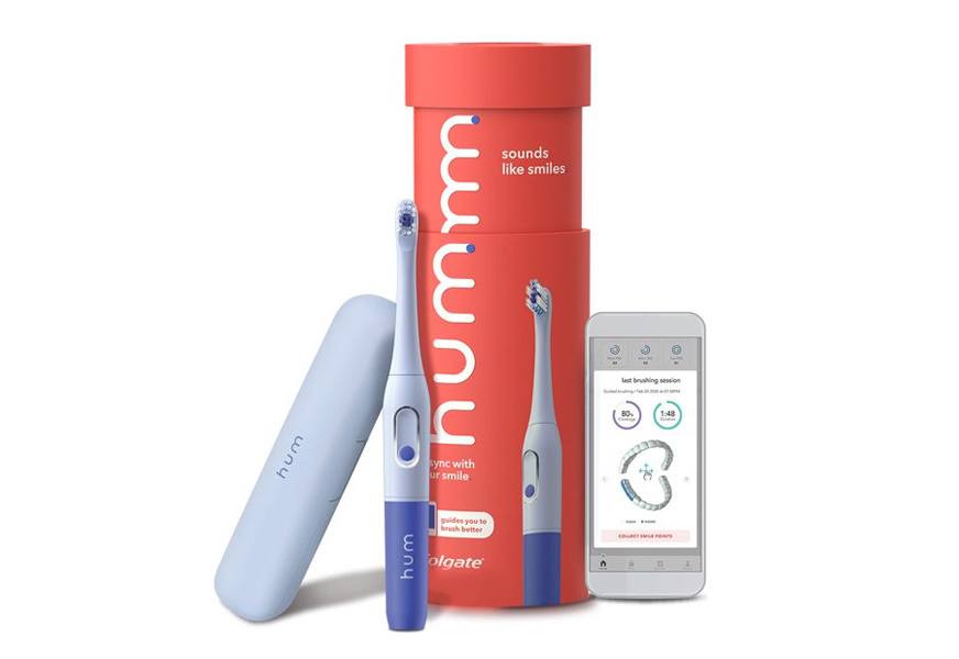 colgate hum electric toothbrush kit