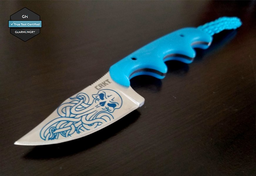 crkt minimalist bowie neck knife