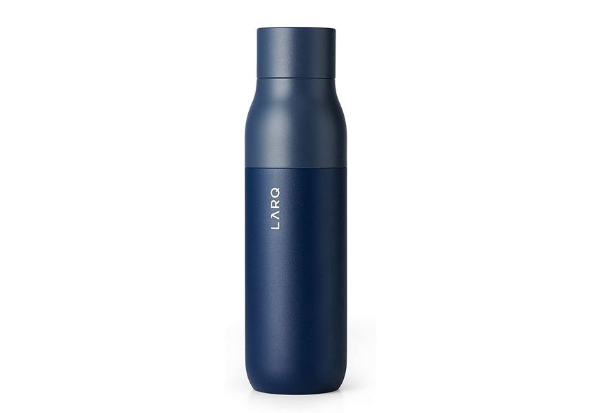 larq self-cleaning uv filtered water bottle