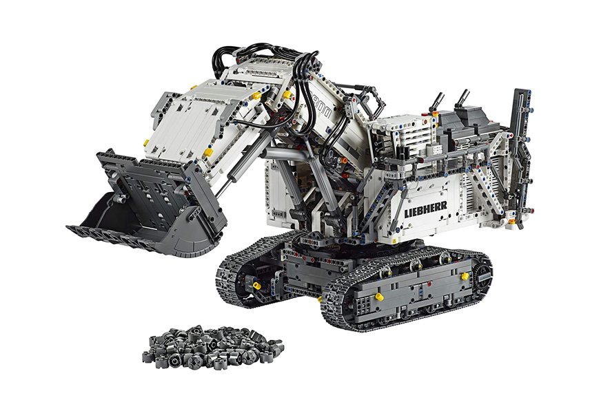 lego technic leibherr r 9800 excavator 42100