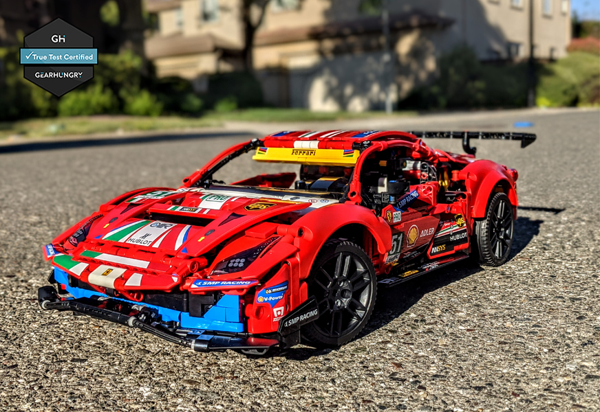 lego technic set ferrari 488 gte “af corse #51 42125