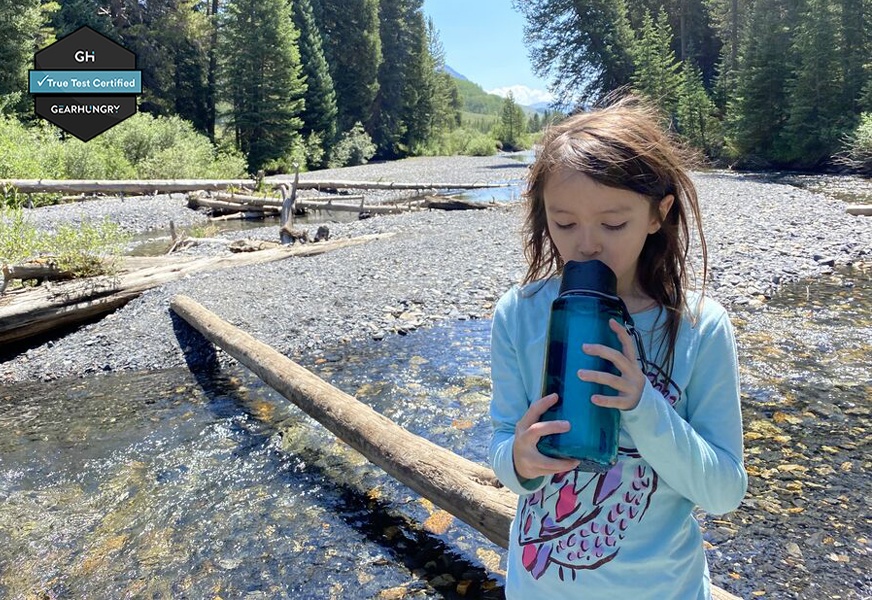 lifestraw go filtered water bottle