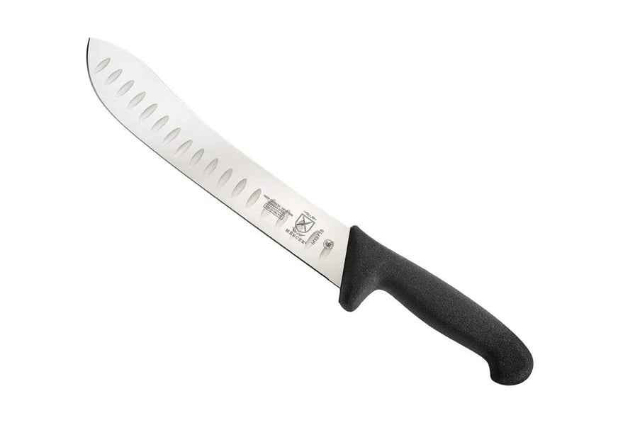 Update International KGE-10 SS Forged 11in Meat Cimeter Knife High Carbon